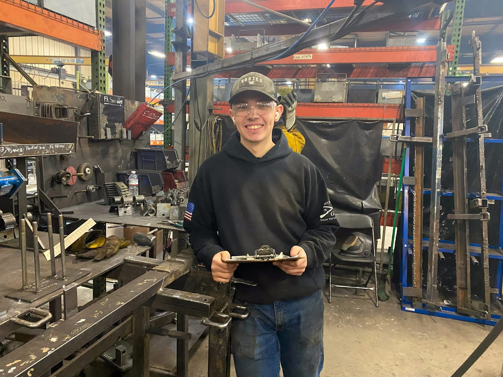 Apprentices collaborating